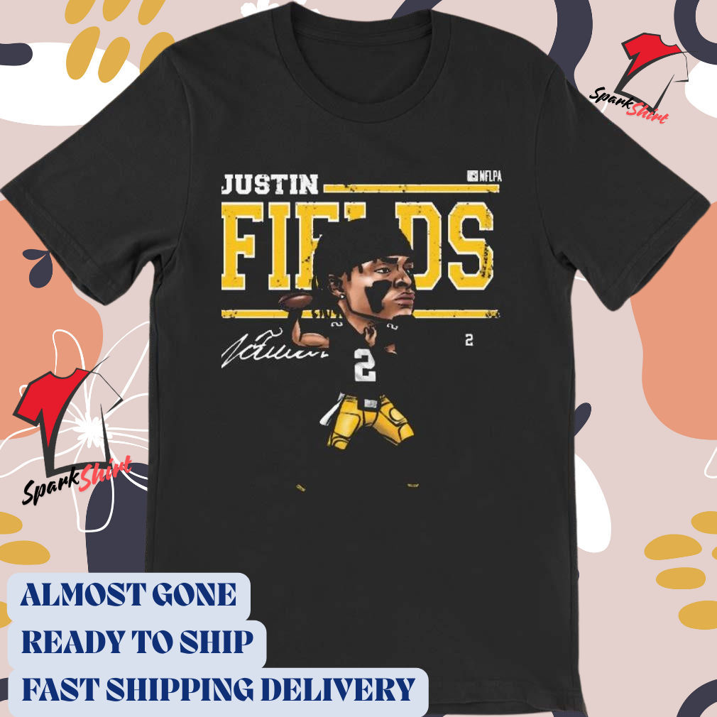 Justin Fields Cartoon T-Shirt