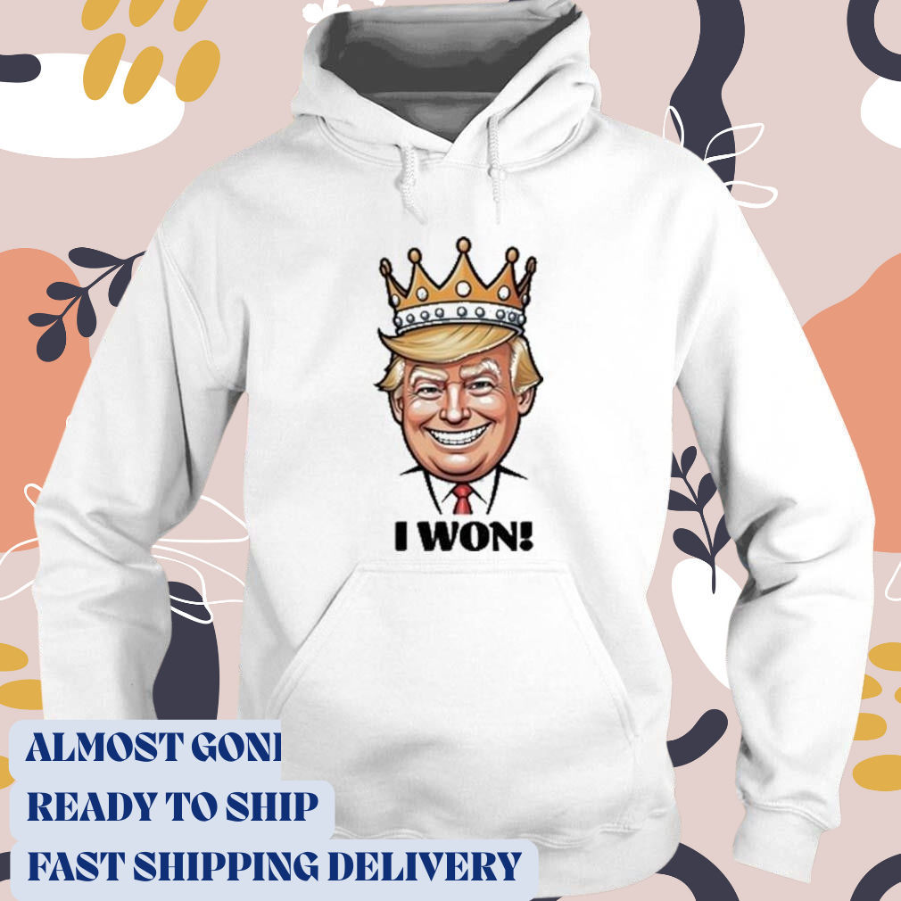 Official Congrats Donald Trump I Won 2024 Caricature T-Shirt