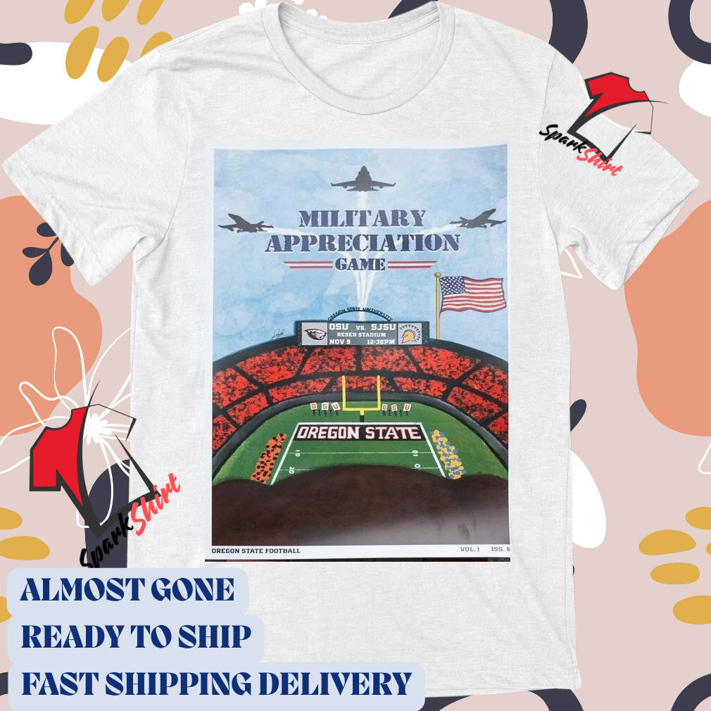 Oregon State Military Appreciation Game T-Shirt