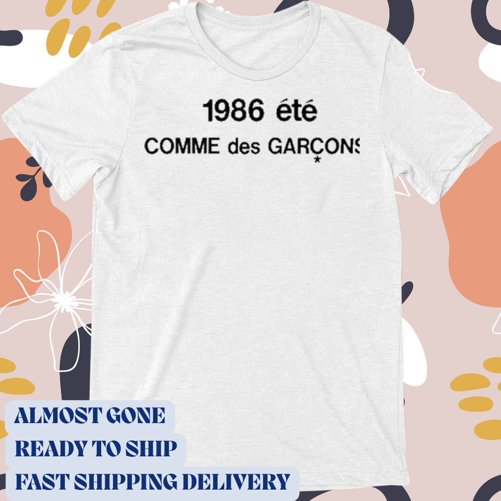 Official Dover Street Market 1986 Été Comme Des Garcons T-Shirt