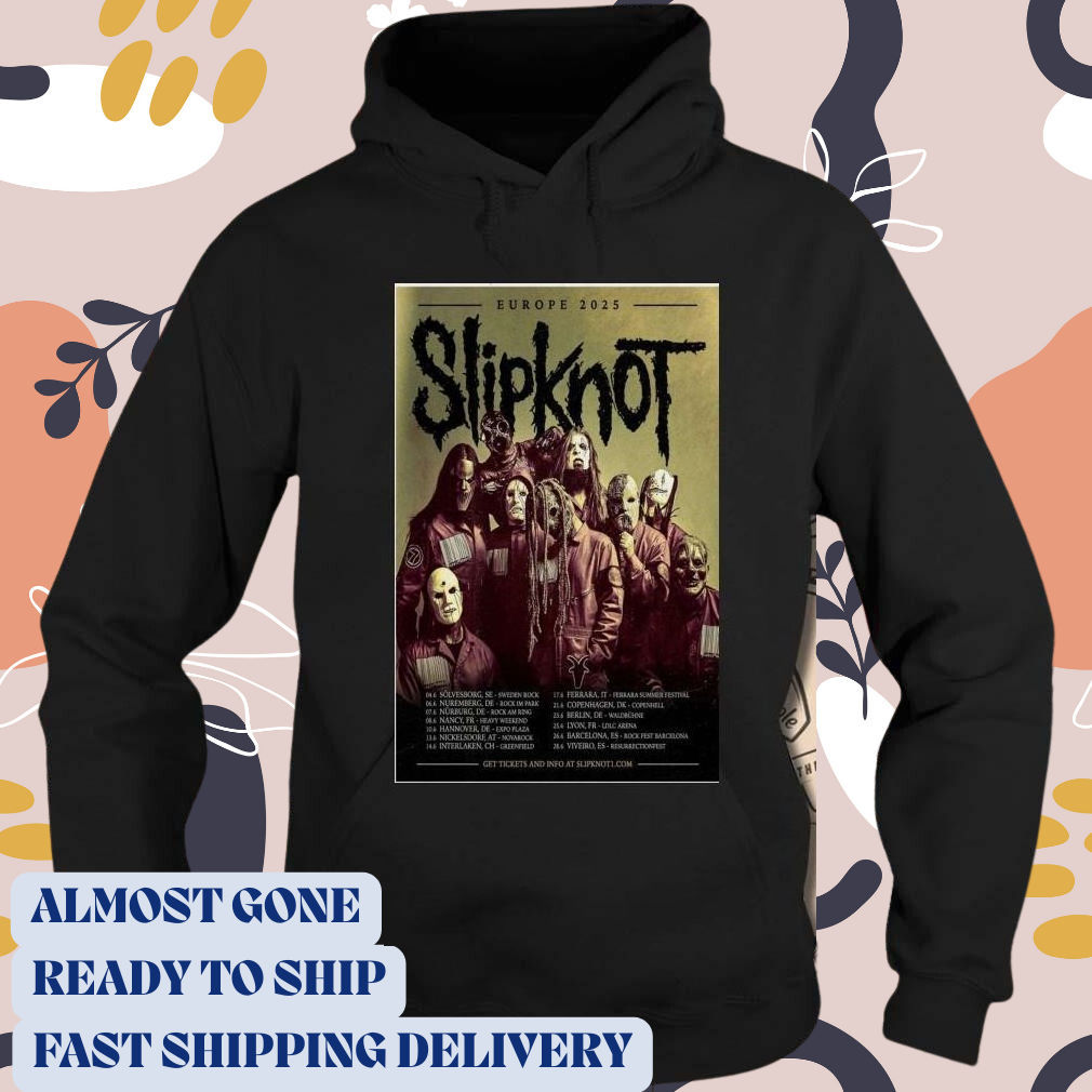 Europe Tour 2025 T-shirt