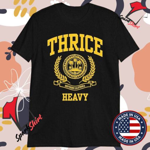 Thrice Heavy Southern California T-shirts