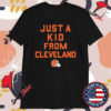 Cleveland Browns Just A Kid T-shirts