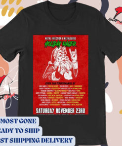 Official Poster Metal Injection Harvard and Stone Los Angeles, CA November 23 2024 Tour t-shirt