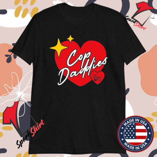 Cop Daddies LV Cops TV Heart T-Shirts