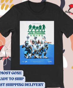 Official Poster Tulane Green Wave Football Joe Moore Award semifinalists t-shirt