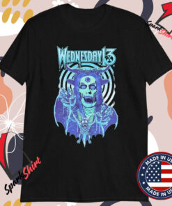 Wednesday 13 Necro Bat T-shirts