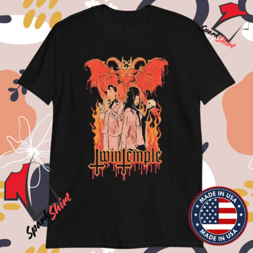 Twin Temple The Devil T-shirts