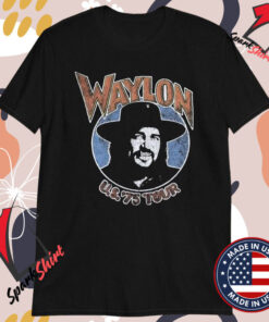 Waylon Jennings US ’75 Tour T-shirts