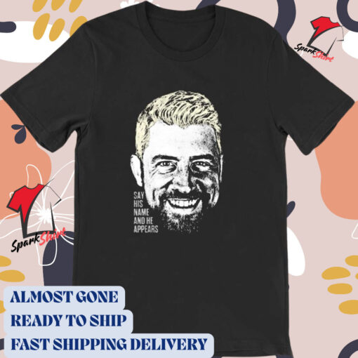 Official Joe Hendry – Say His Name And He Appears Portrait Painting t-shirt