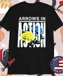 Arrows In Action Floral T-Shirts