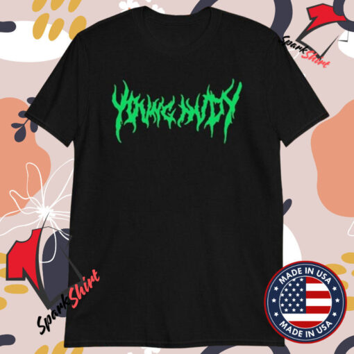 Young Nudy Metal Logo T-shirts