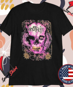 Knotfest Composite Skull Roadshow Tour T-shirts