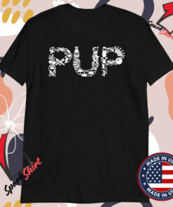 Pup The Band Flash Logo T-shirts