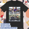 Official Poster Ravens, Bengals, Browns, and Steelers Hard Knocks In Season With The AFC North The Battle For The Division The Quest For Super Bowl LIX t-shirt