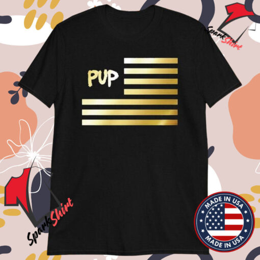 Pup The Band Gold Foil T-shirts