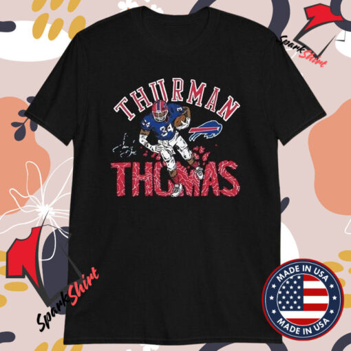 Thurman Thomas Buffalo Bills Signature T-Shirts