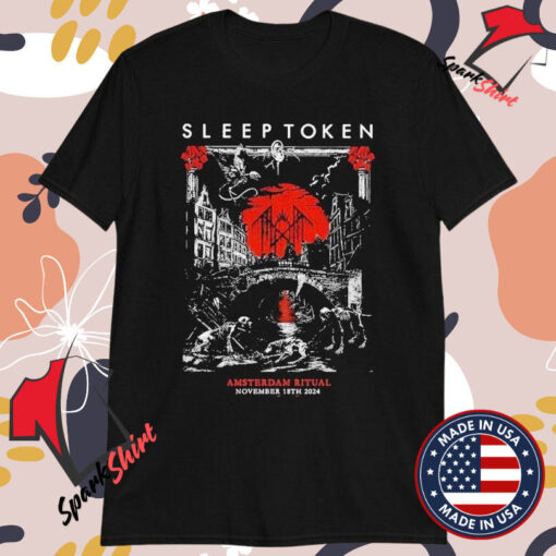 Sleep Token Amsterdam Ritual November 18TH 2024 T-shirts