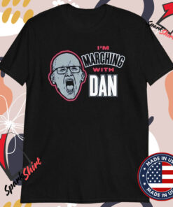 UConn Huskies Basketball Coach I’m Marching With Dan Hurley T-Shirts