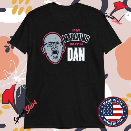 UConn Huskies Basketball Coach I’m Marching With Dan Hurley T-Shirts