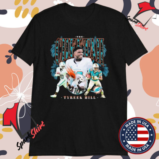 Tyreek Hill The Cheetah Notorious Miami Dolphins Player T-Shirts