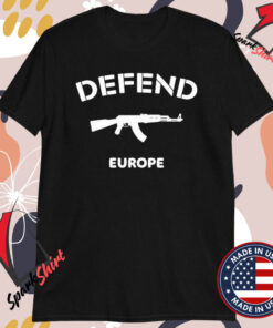 Defend Europe Gun T-shirts