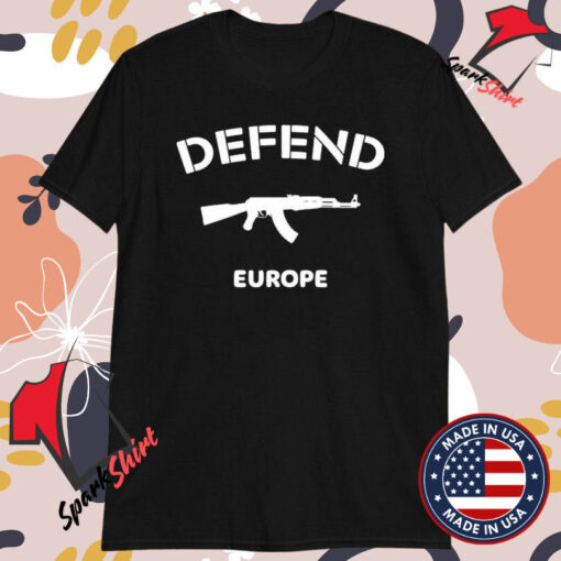 Defend Europe Gun T-shirts