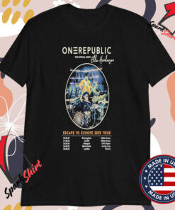 Onerepublic Escape To Europe 2025 T-Shirts