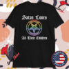 Twin Temple Satan Loves All Their Children Rainbow T-shirts