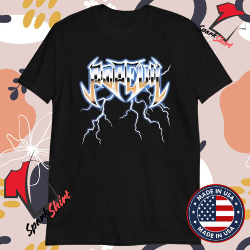 Pop Evil Chrome Lightning T-shirts