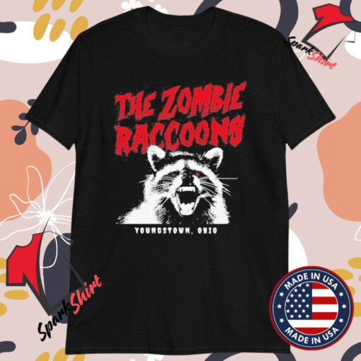 The Zombie Raccoons Youngstown Ohio T-shirts