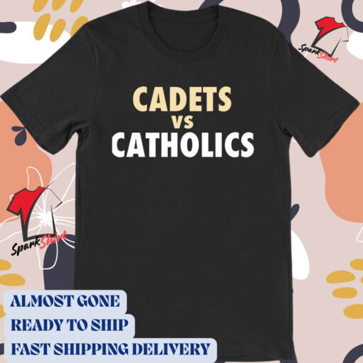 Official Cadets vs. Catholics New Orleans Saints NFL Football 2024 t-shirt