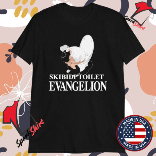 Ikari Shinji Skibidi Toilet Eva T-Shirts