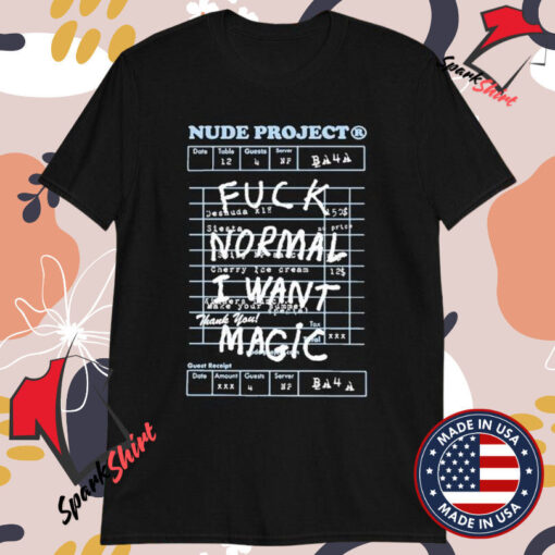 Lizard Doggo Fuck Normal I Want Magic T-shirts