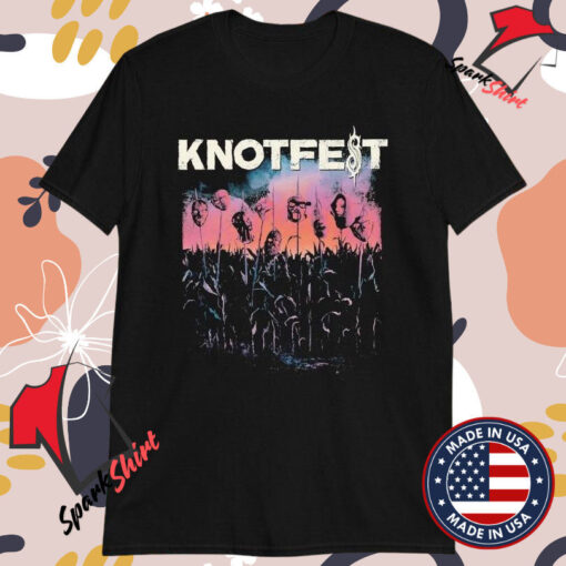 Knotfest Iowa Event Corn Garden Mask T-shirts