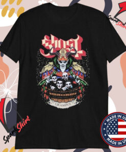 Ghost Grampus Festival Artwork Hooliday T-Shirts