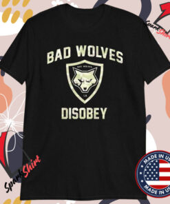 Bad Wolves Disobey Camo LA T-shirts