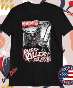 Wednesday 13 Stars In Pussy Killer Est 1976 T-shirts