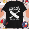 The Suicide Machines Ride Free or Die Skate T-shirts