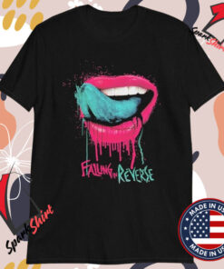 Falling In Reverse Lips T-shirts