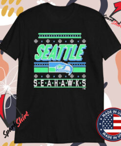 Seattle Seahawks Ugly Holiday Christmas T-shirts