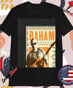 Bahamas Spring Tour ’24 special guest Leith Ross poster t-shirt