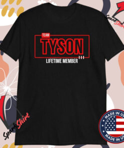 Team Mike Tyson Lifetime Member T-shirts