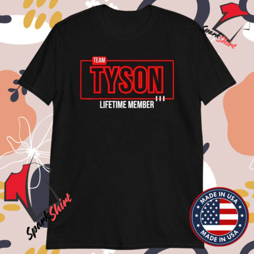 Team Mike Tyson Lifetime Member T-shirts