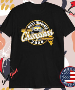 West Virginia Mountaineers 2024 SBC Men’s Soccer Tournament Champions T-Shirts