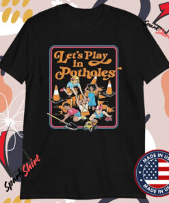 Let’s Play In Potholes Kids T-shirts