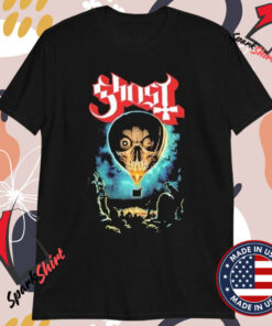 Ghost Balloon Rite Here Rite Now T-shirts