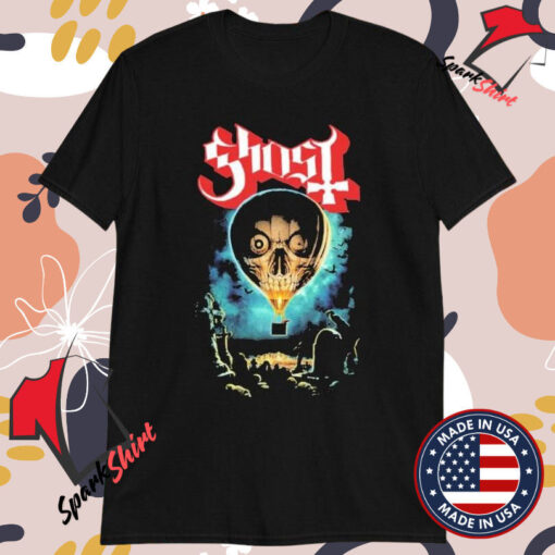 Ghost Balloon Rite Here Rite Now T-shirts