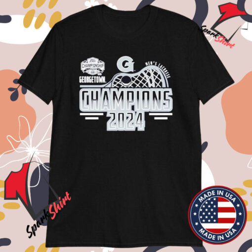 Georgetown Hoyas 2024 Big East Men’s Lacrosse Tournament Champions T-Shirts