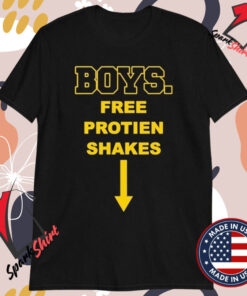 Boys Free Protien Shakes T-shirts